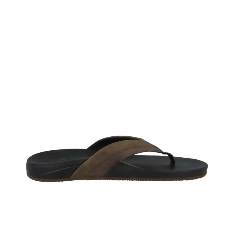 REEF Cushion Bounce Abrasion Resistant Slip Resistant Flip Flops Men's Brown-2