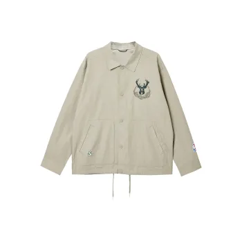 JACK JONES· x NBA JACK & JONES NBA Co brand Jackets & Coats Men's E11 Khaki