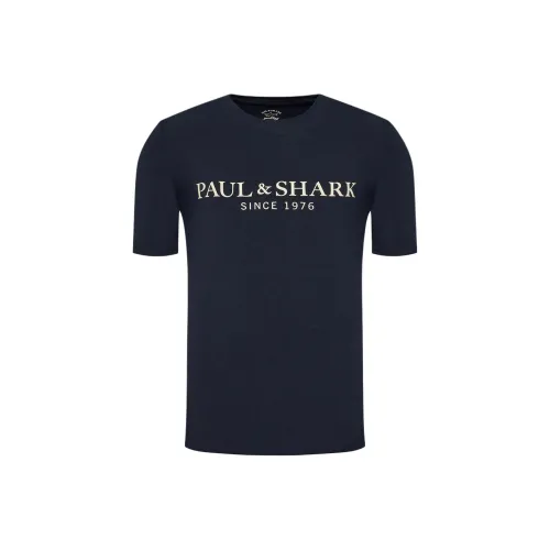 Paul & Shark Yachting T Shirt Men's Marine Blue
