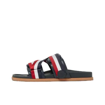 Moncler Slide Slippers Men's Dark Blue