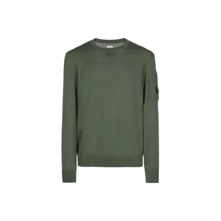 C.P.Company Sweatshirts Men Green-0