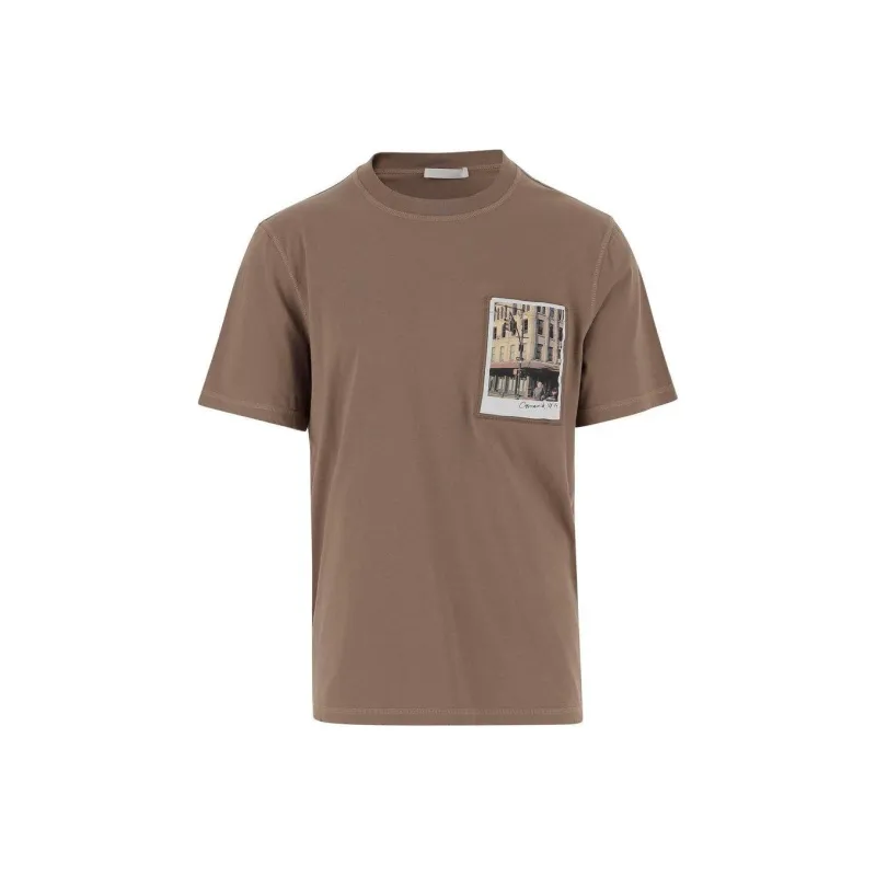 Helmut Lang Greenwich Postcard T Shirt-0