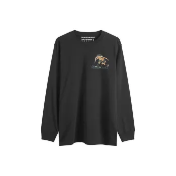 Maharishi END. Co-branded Paragraphs T-Shirts Men Black