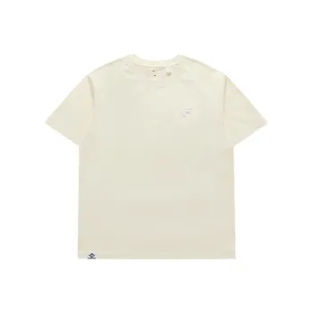 FILA FUSION FOB Series T Shirt Unisex Lemon Cream Yellow