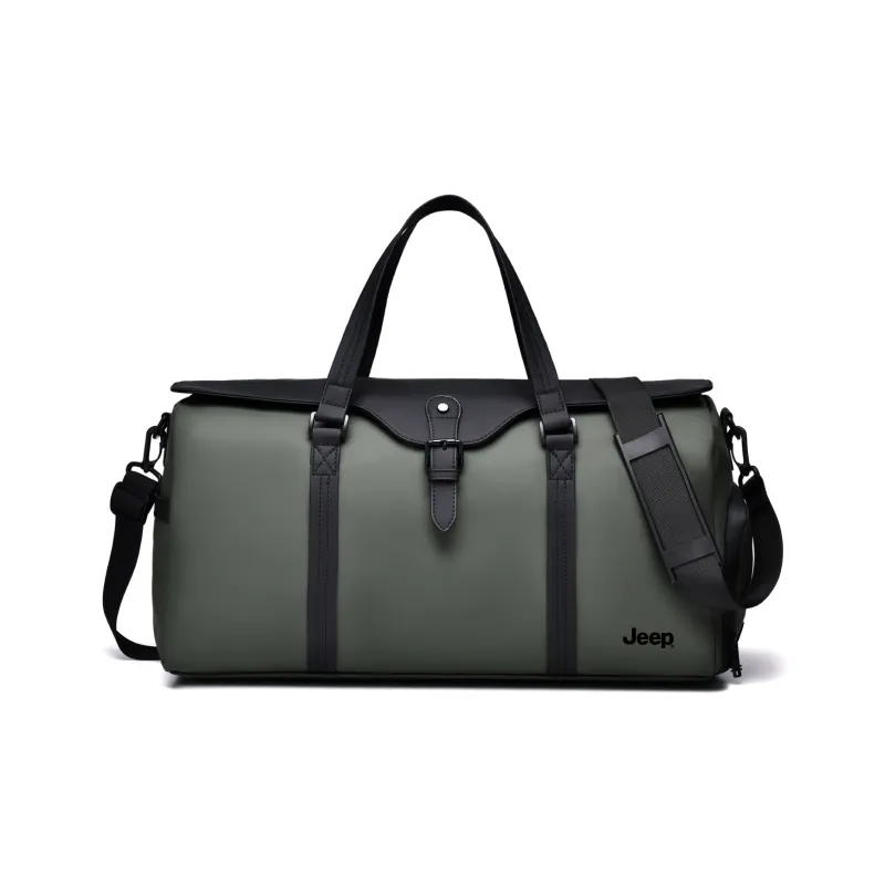 Jeep Membrana Dermalis Large Capacity Lightweight Gym Bag For Short Business Trips Men's Multicolor-11