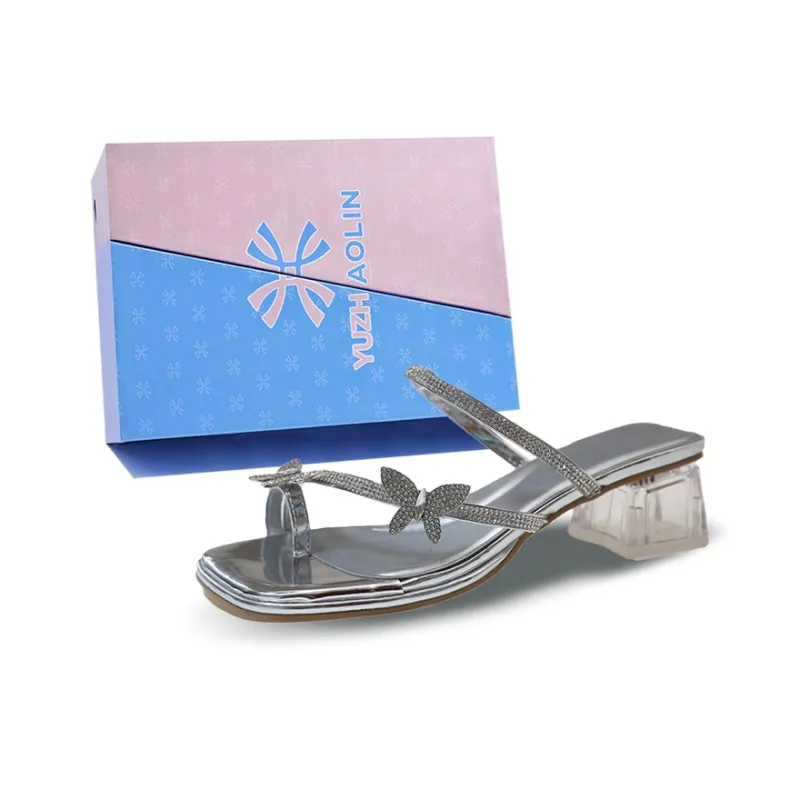 YUZHAOLIN Rubber Sole Slip Resistant Abrasion Resistant Slide Slippers Women's-4