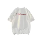 White 100% cotton Short-Sleeved Shirt