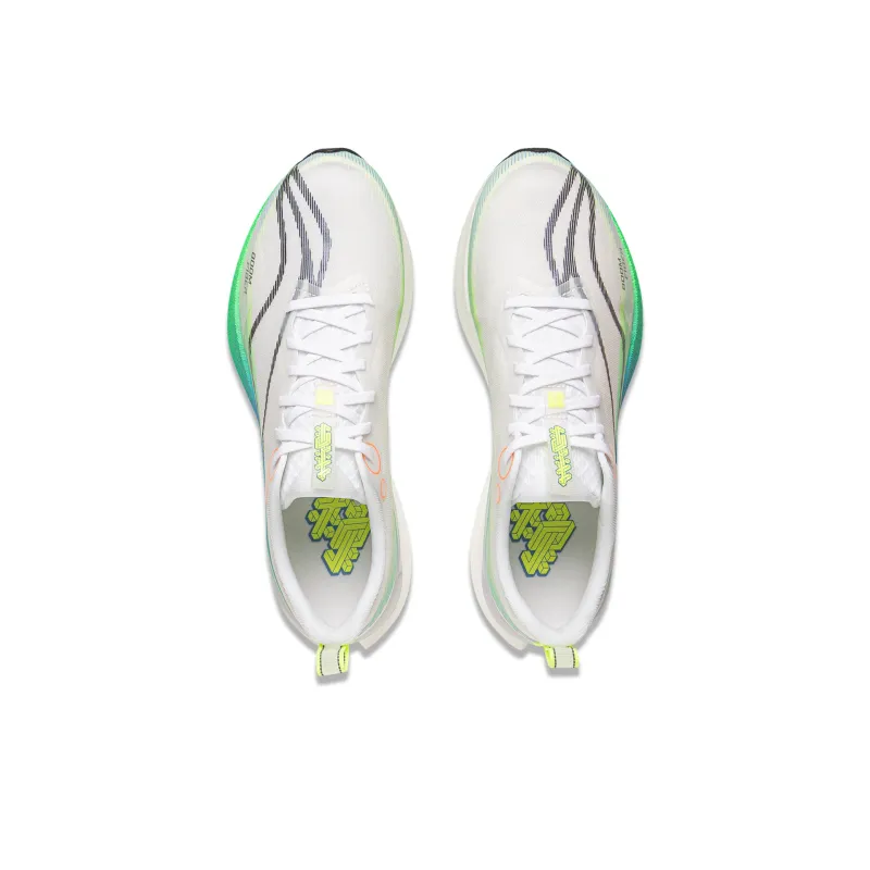LiNing Red Hare 8PRO Cushioning Lightweight Low Top Training Racing Running Shoes Men's Standard White-3