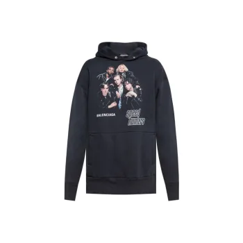 Balenciaga Sweatshirt Men's Dark Blue