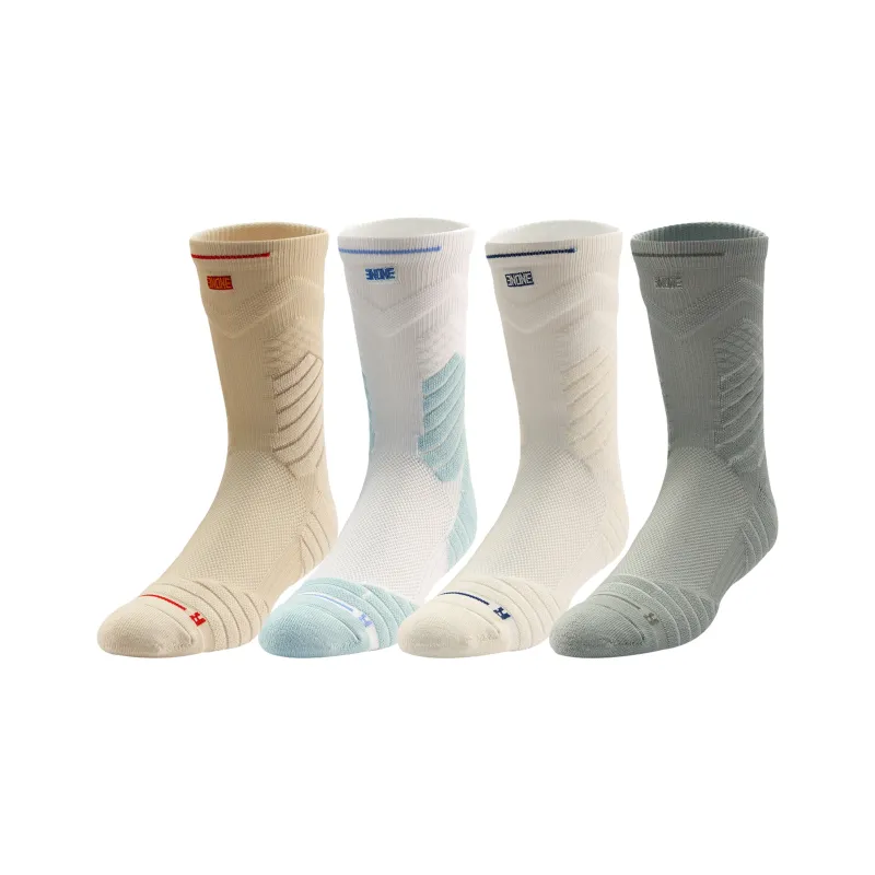 UZIS Basketball Socks Unisex 4 Pack-0