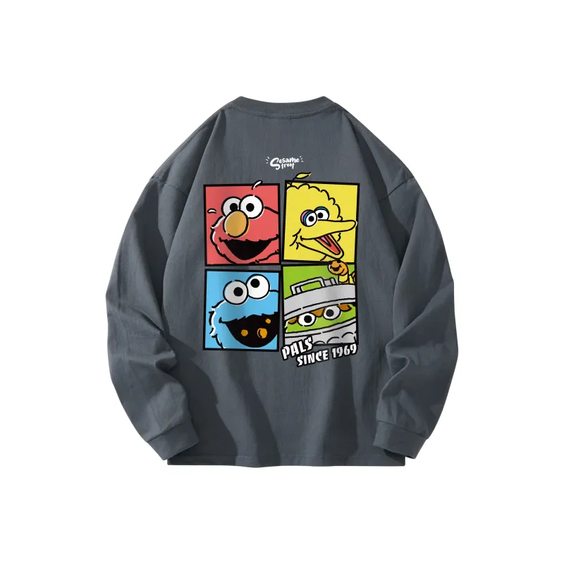 SESAME STREET T Shirt Long Sleeved Short Sleeved Optional Unisex-22