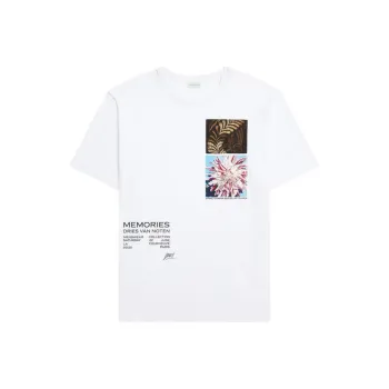 DRIES VAN NOTEN Medium Fitted Print T Shirt