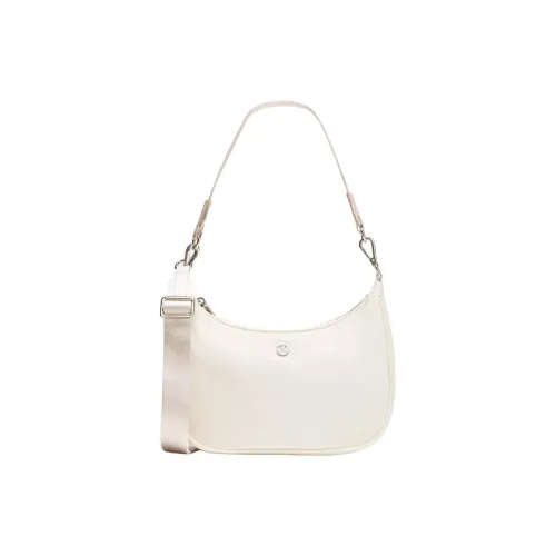 Lululemon Recycled Nylon Shoulder Bag Small Size Women's Light Ivory