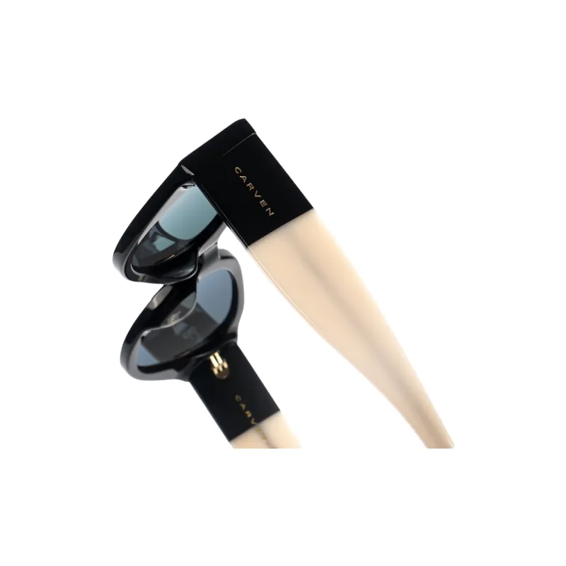 APRIL Plate Frame Cat Eye Sunglasses Unisex-3