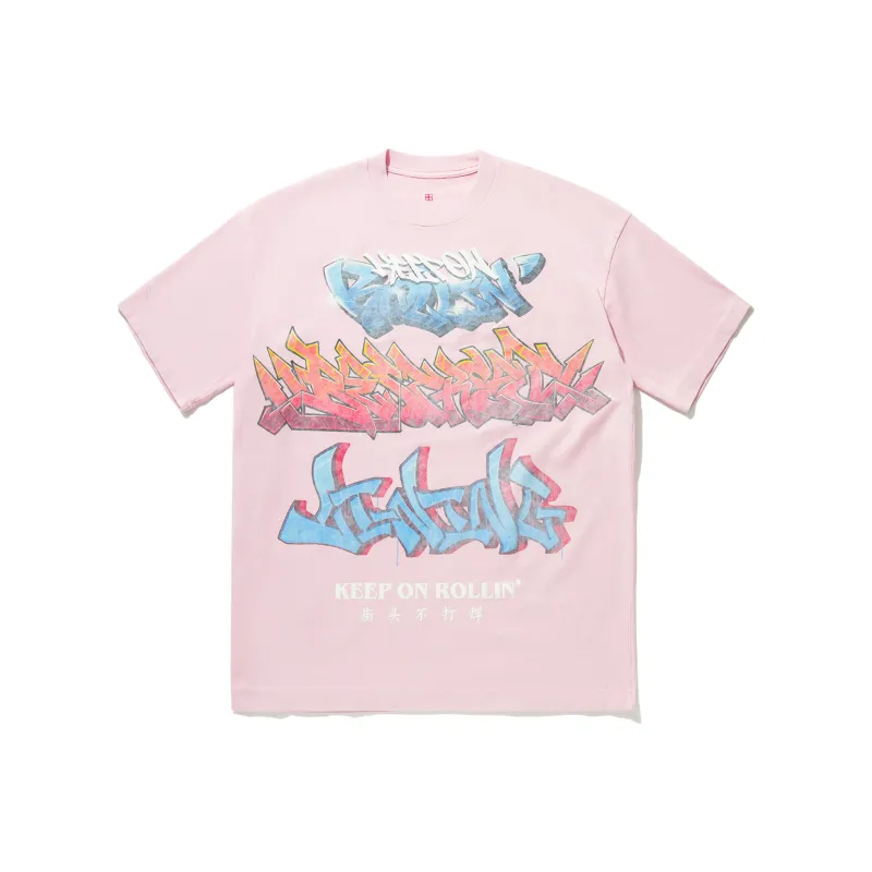 LiNing T-Shirt Men's Blossom Pink-0
