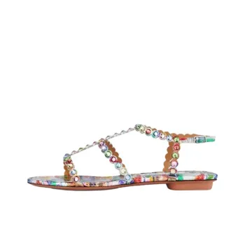 AQUAZZURA Tequila Roman Sandals Women's Multicolor