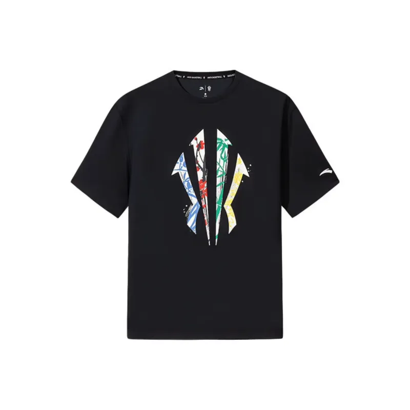 Anta Basketball Collection Irving Collection T-Shirt Unisex Black-0