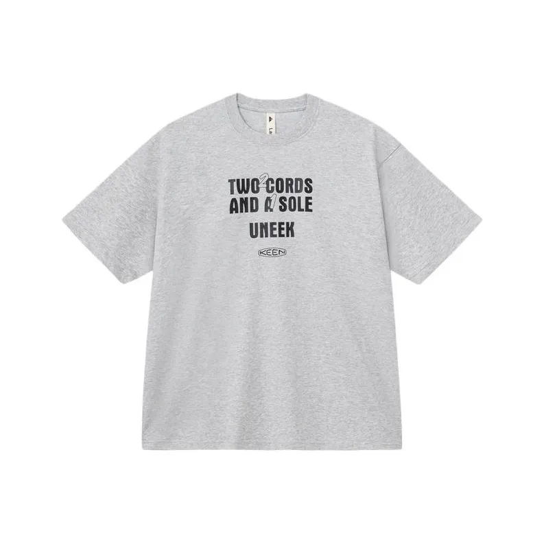 Keen T Shirts Unisex Light Gray-0