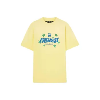 PALM ANGELS Paradise Crew Neck T Shirt