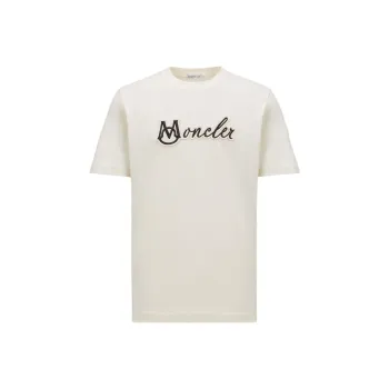 Moncler Logo Patch Crewneck T Shirt