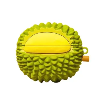Beams Compatibility Airpods4/3/Pro/Pro2 Silicone Cute Simulated Durian Cartoon Versatile Good Looking Headphone Cases