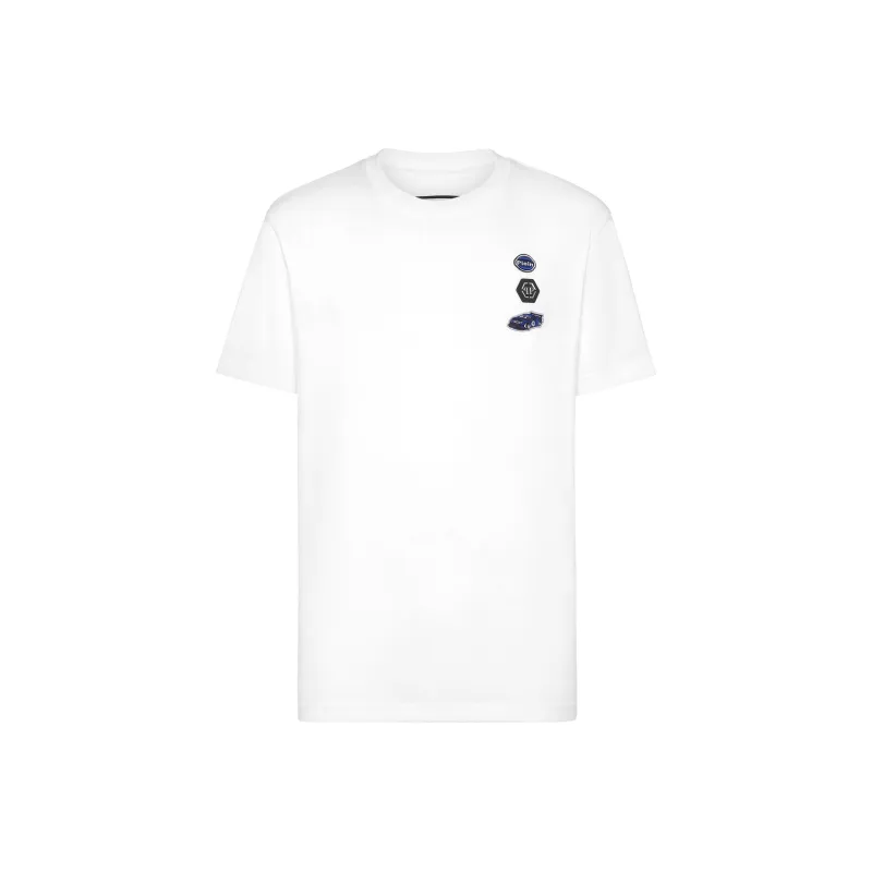 PHILIPP PLEIN Crewneck Ss Cars Racing Jersey T shirt-0