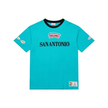 Mitchell & Ness x NBA San Antonio Spurs T Shirt Men's Turquoise