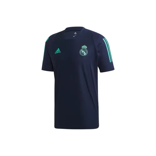 Adidas Real Madrid JSY T Shirt Men's Blue