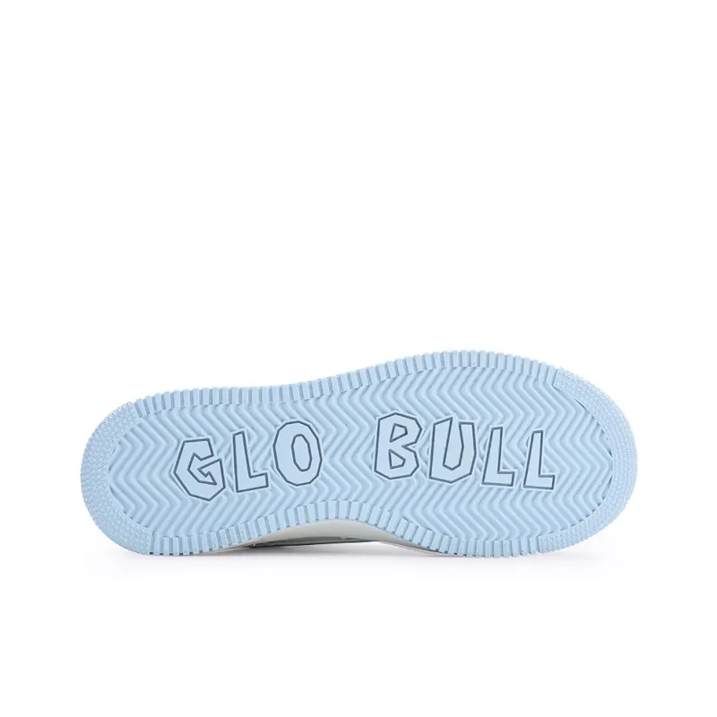 GLO BULL Anti Slip And Wear Resistant Breathable Low Top Skateboard Shoes Unisex White And Black Moon-5