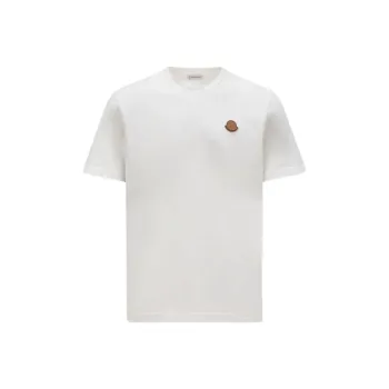 Moncler T Shirts Men White