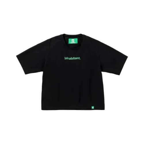 Inhabitant 블랙 남성 티셔츠