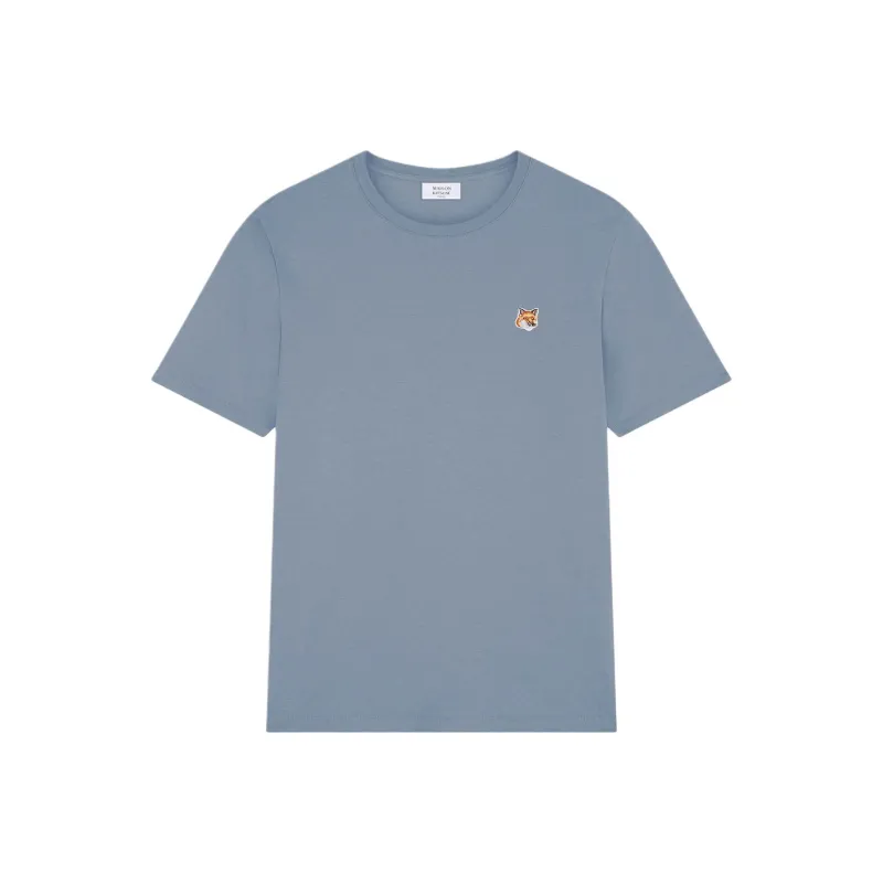 Maison Kitsune Fox Head Patch Crewneck T Shirt-0