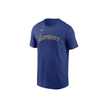 Nike MLB Collaboration T-Shirt Seattle Sounders FC Men's Blue