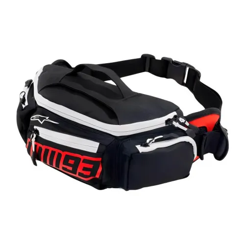 ALPINESTARS Polyester Fanny Pack Unisex Black Red