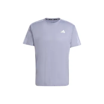 Adidas Free Shipping With AdiClub Own The Run 3 Stripes Tee