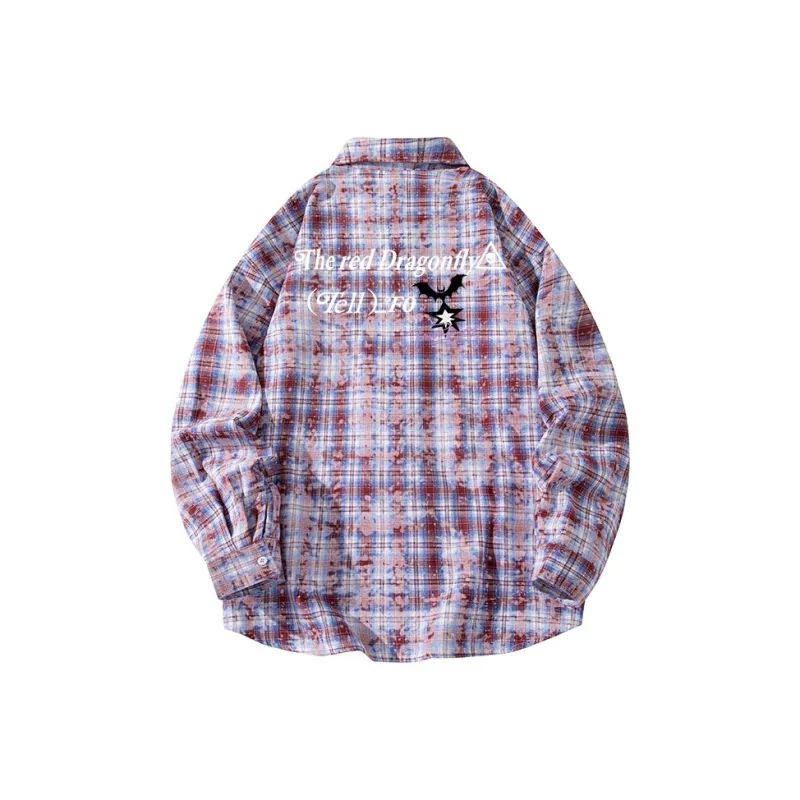 RED DRAGONFLY Shirt Coat Unisex-5