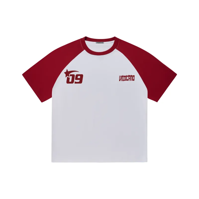 Vitocano T-Shirt Unisex White & Navy Blue-3
