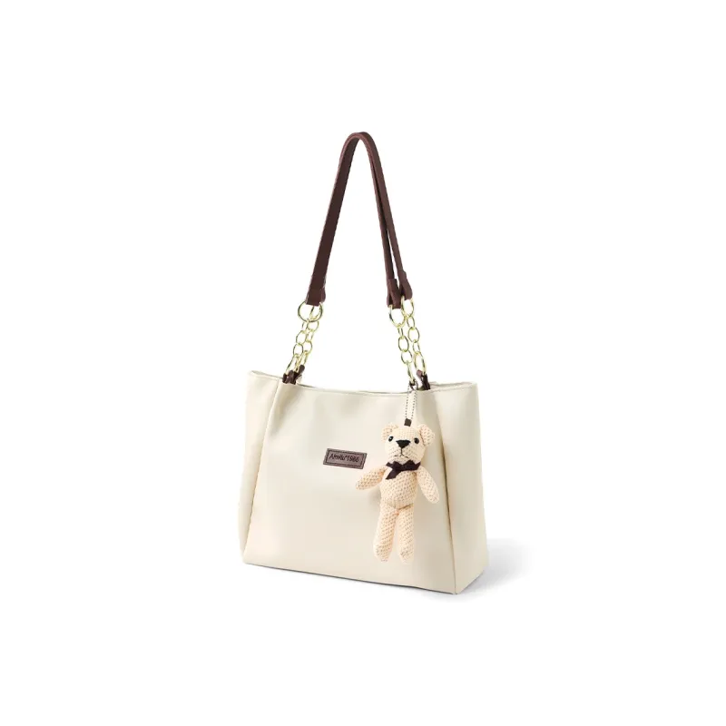 Bywhich PU Shoulder Bag Regular Women's Ecru-1