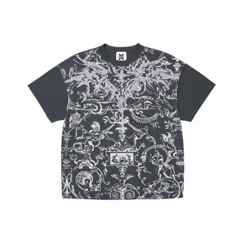 ED HARDY X T Shirts Unisex Carbon Gray