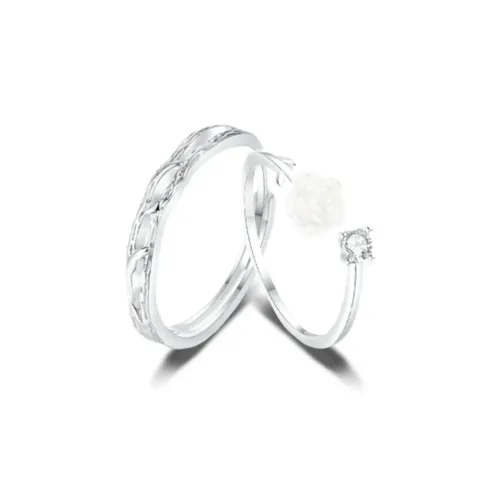 ALLOVE S925 Silver Rings Unisex