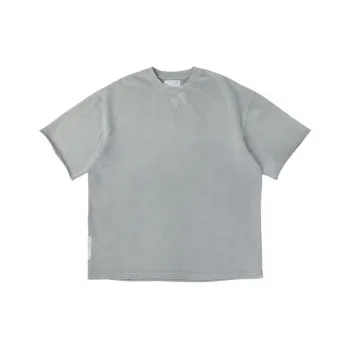 MADNESS Drop Shoulder Sleeve T Shirt Men's Gray