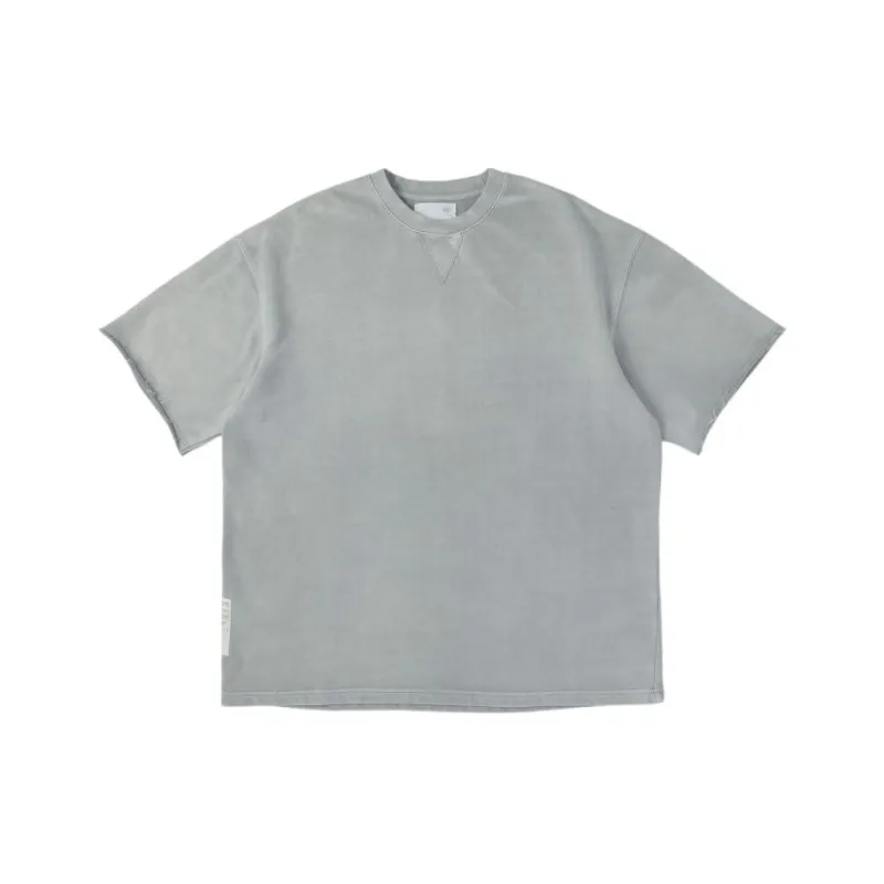 MADNESS Drop Shoulder Sleeve T-Shirt Men's Gray-0