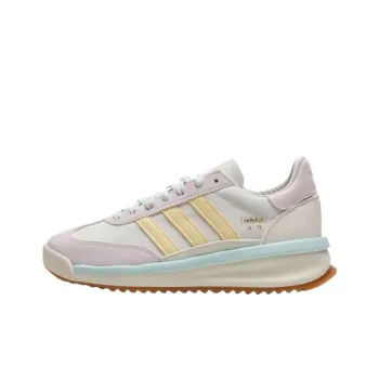 Adidas Originals SL 72 Anti Slip Wear Resistant Low Top Casual Shoes Women's White Pink