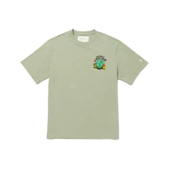 Champion SS24 T Shirt Unisex Light Green