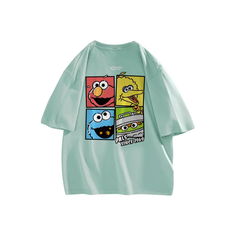 SESAME STREET T Shirt Long Sleeved Short Sleeved Optional Unisex-9
