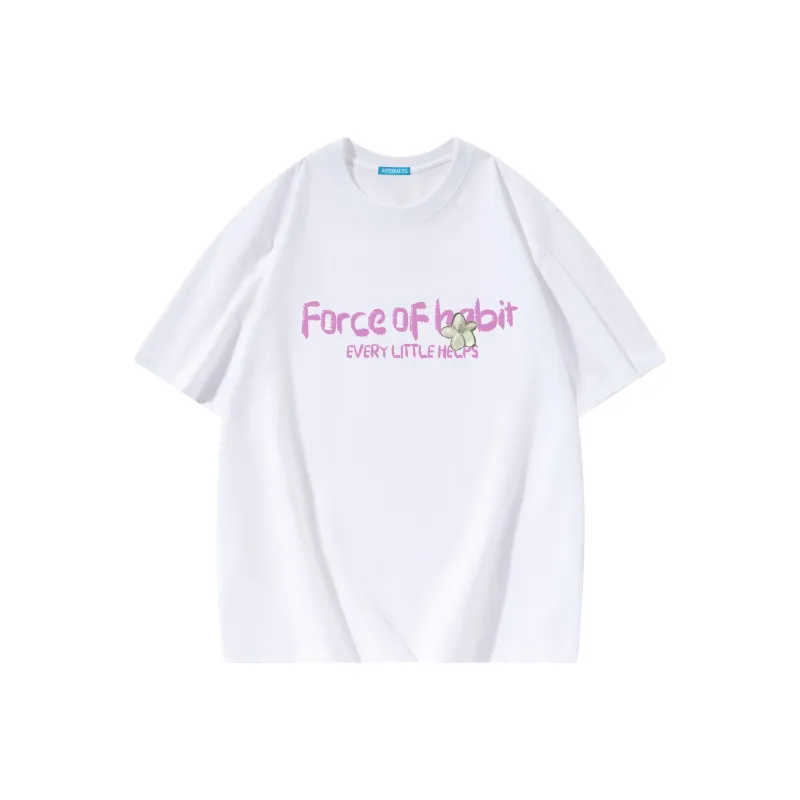 Small Columns Under The Sea T Shirt Unisex White-1