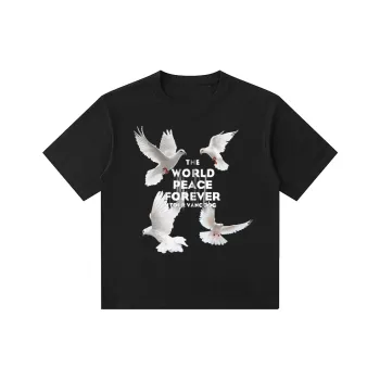 YIMAI T Shirts Men Black