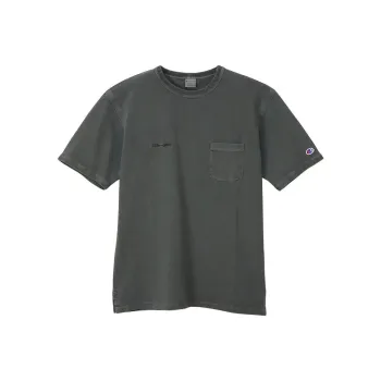 Champion SS24 T Shirt Men's Beige Black