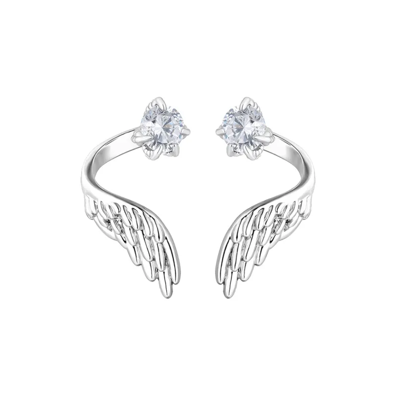 MISS XIA JWY Titanium Steel Stud Earrings Women's-26
