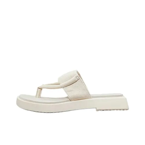 CKJ CALVIN KLEIN JEANS Flip Flops Women's White
